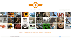 Desktop Screenshot of michaelatkinsoncreative.com